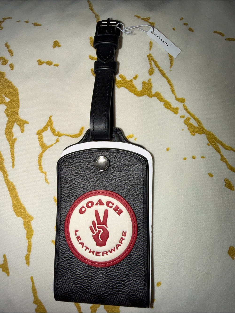 Coach Leatherware Luggage Tag